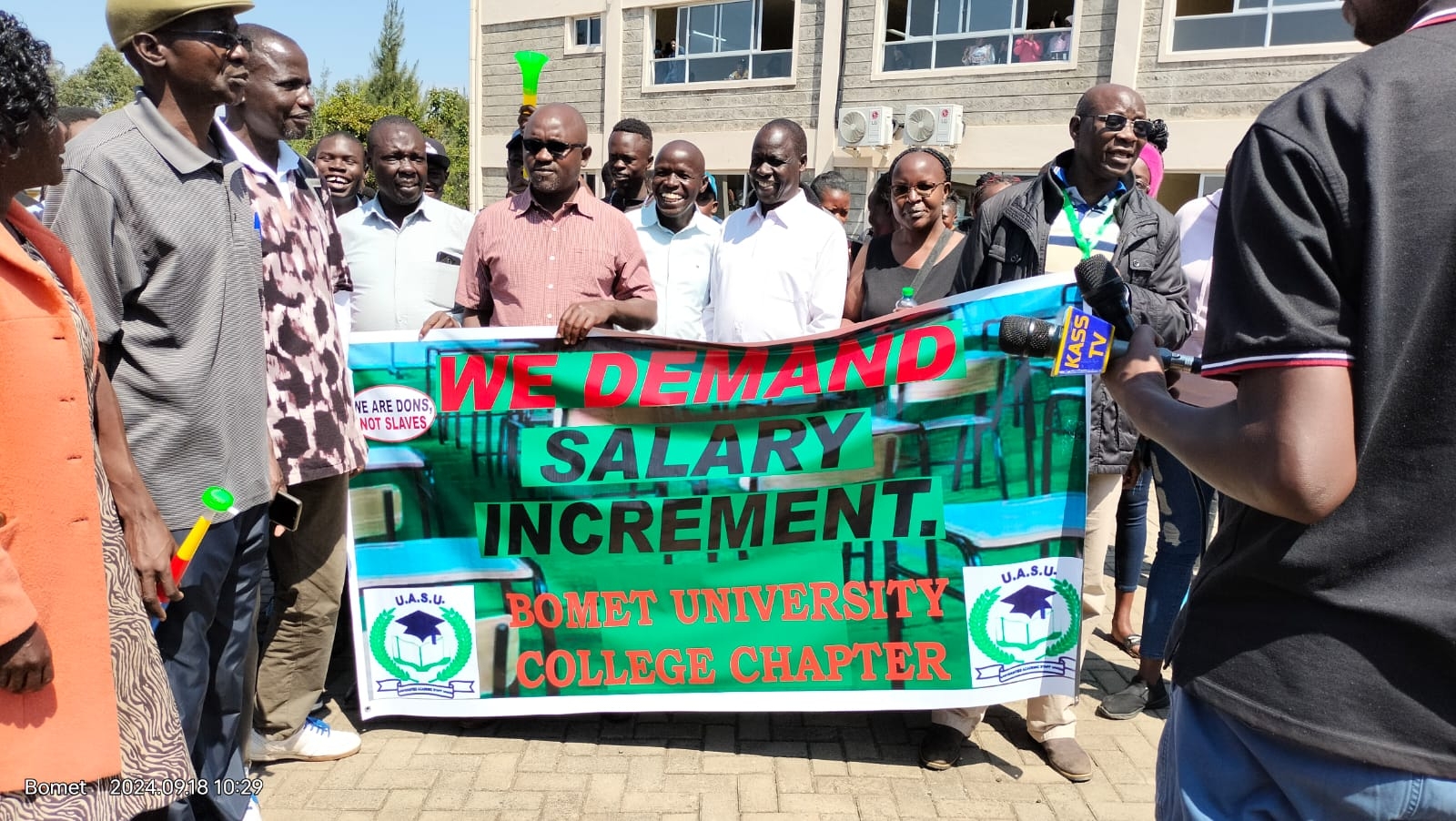Bomet University lecturers launch strike amid unfulfilled salary deal