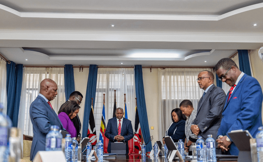 Details of Kindiki's flurry of high-level meetings on Tuesday