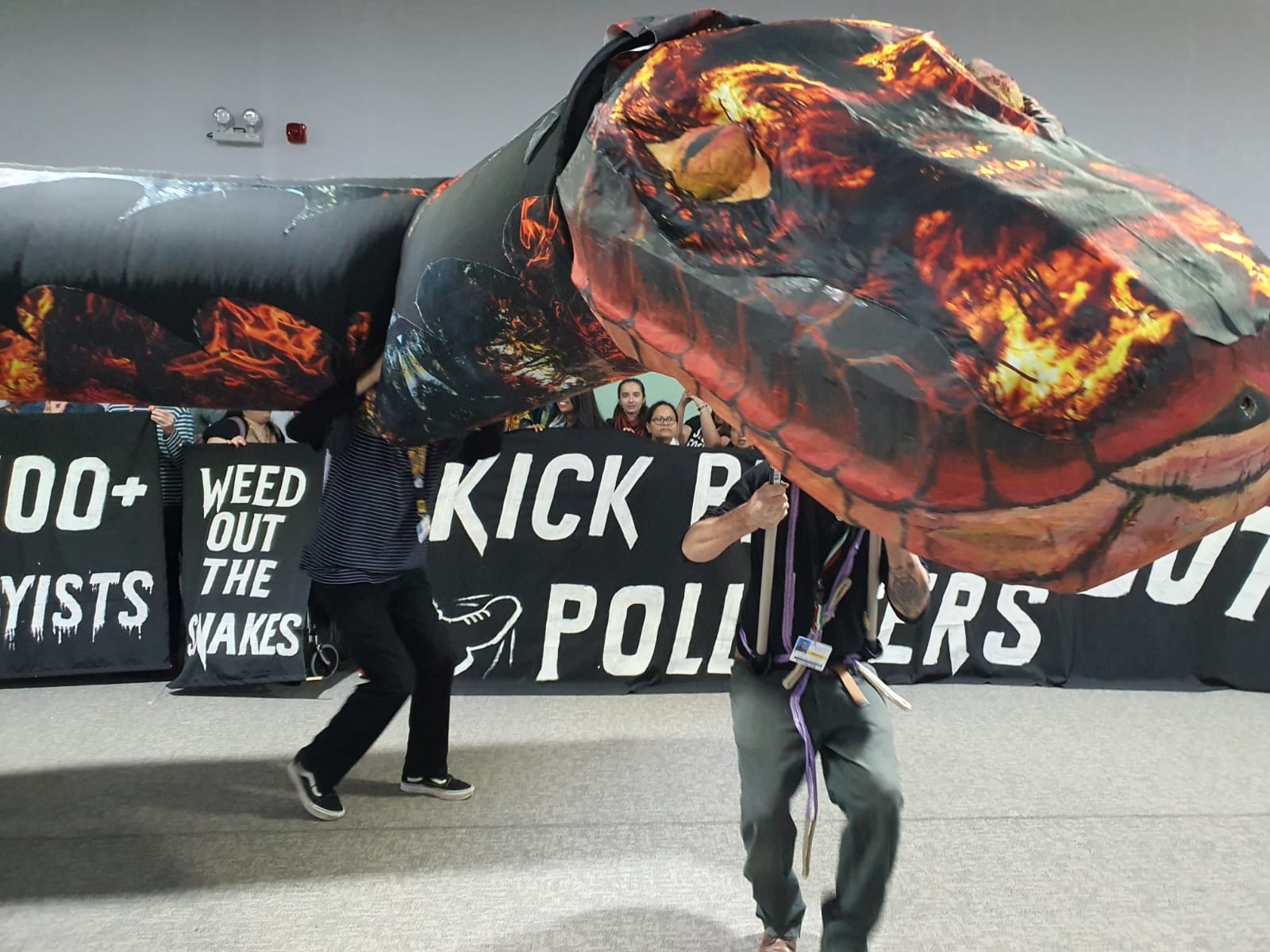 Civil society groups cause stir at climate talks