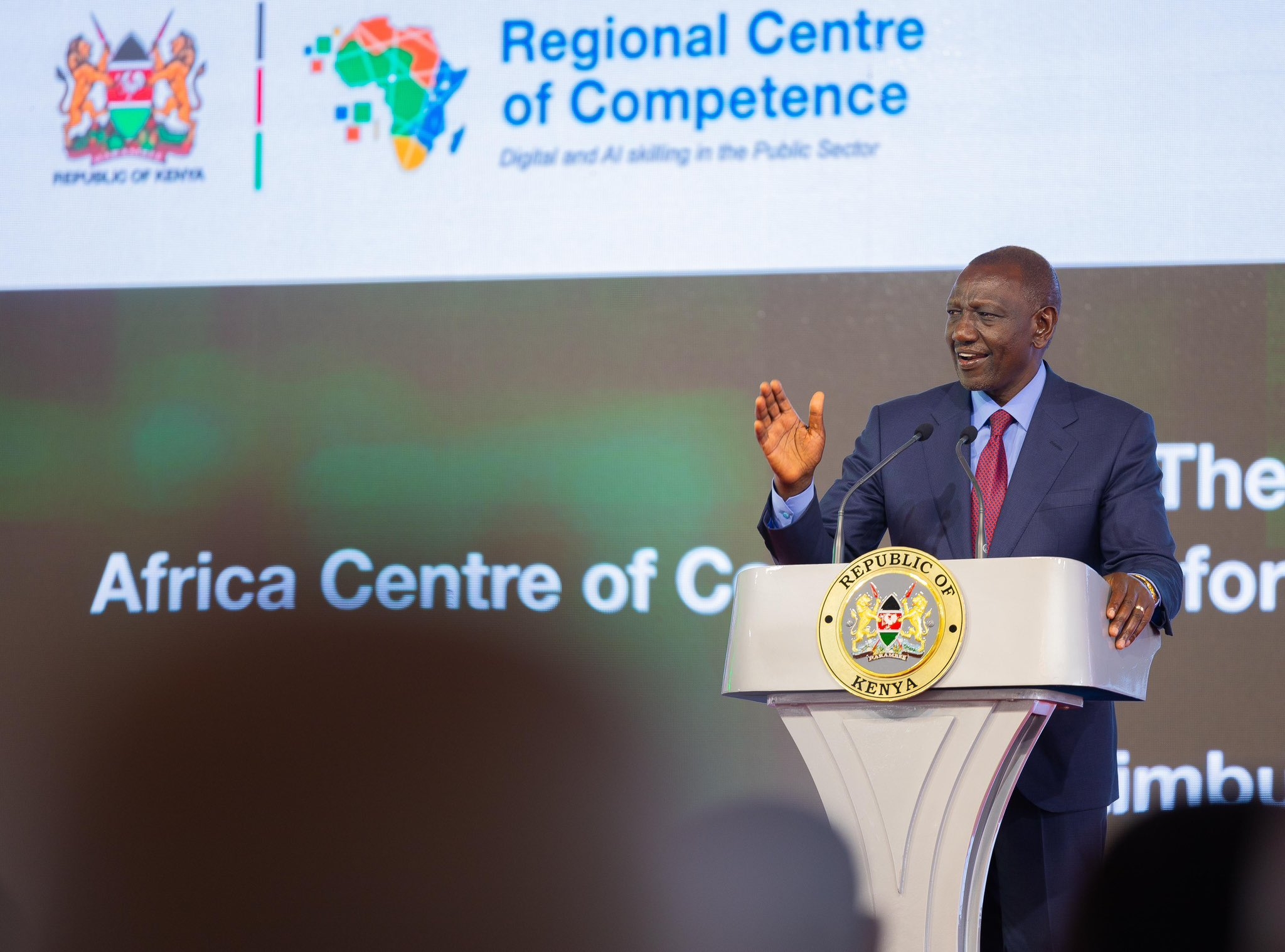 Ruto opens centre for Digital and AI skilling