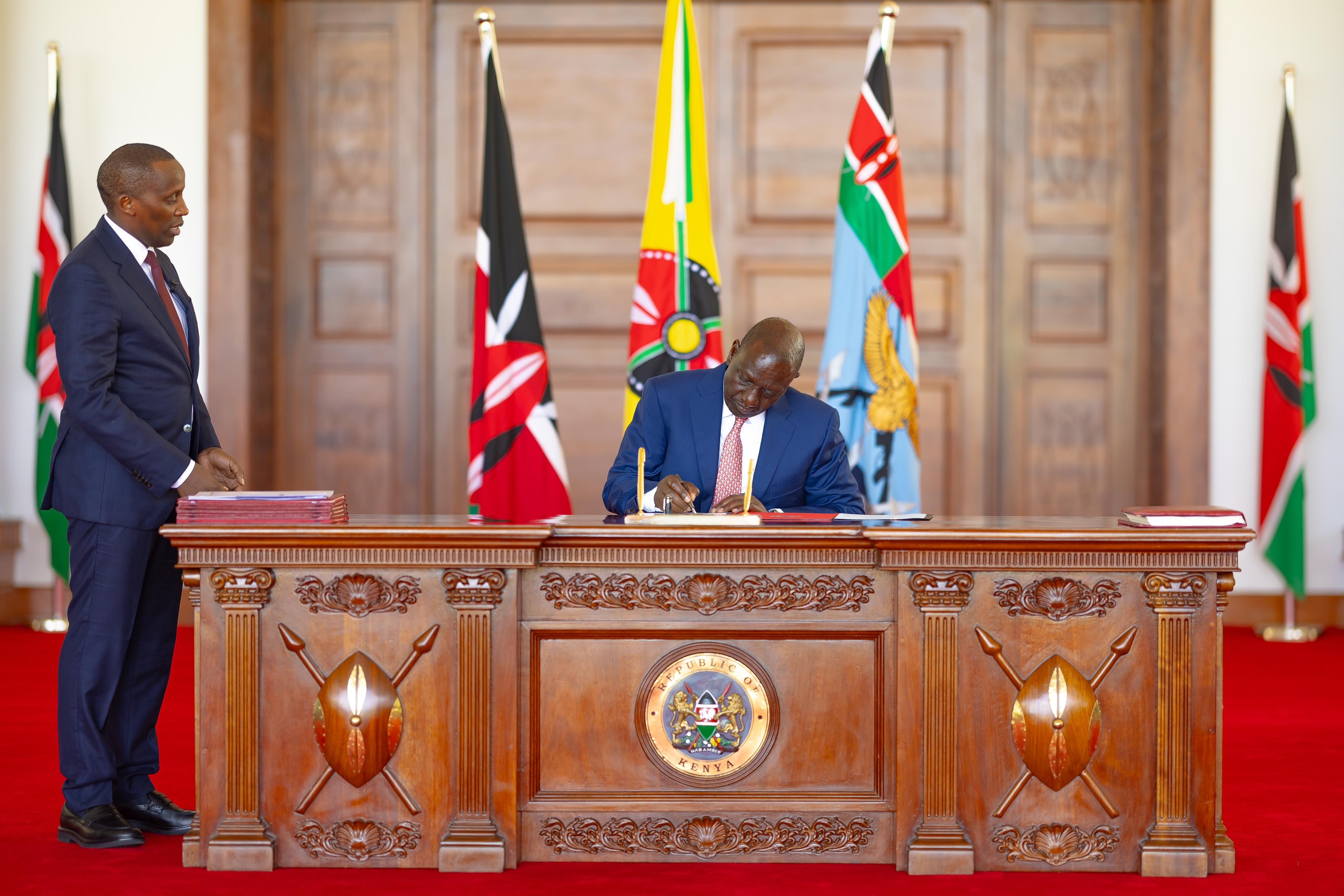 Ruto assents to Division of Revenue Bill