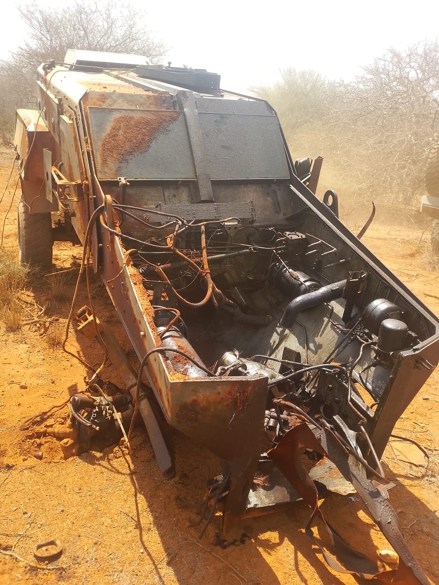 Eight cops in hospital after an IED attack in Wajir