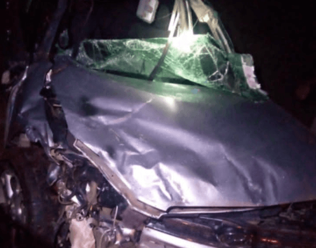 Five people escape death in Garissa road accident
