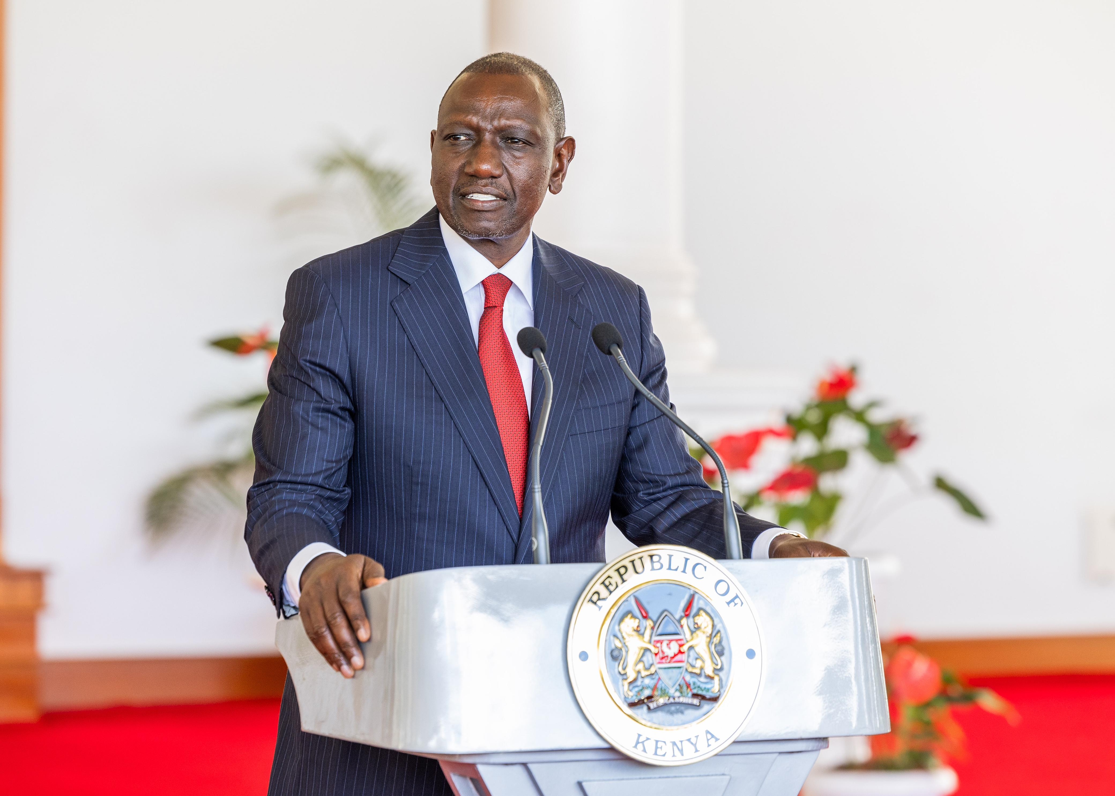 Ruto outlines the hustler agenda progress