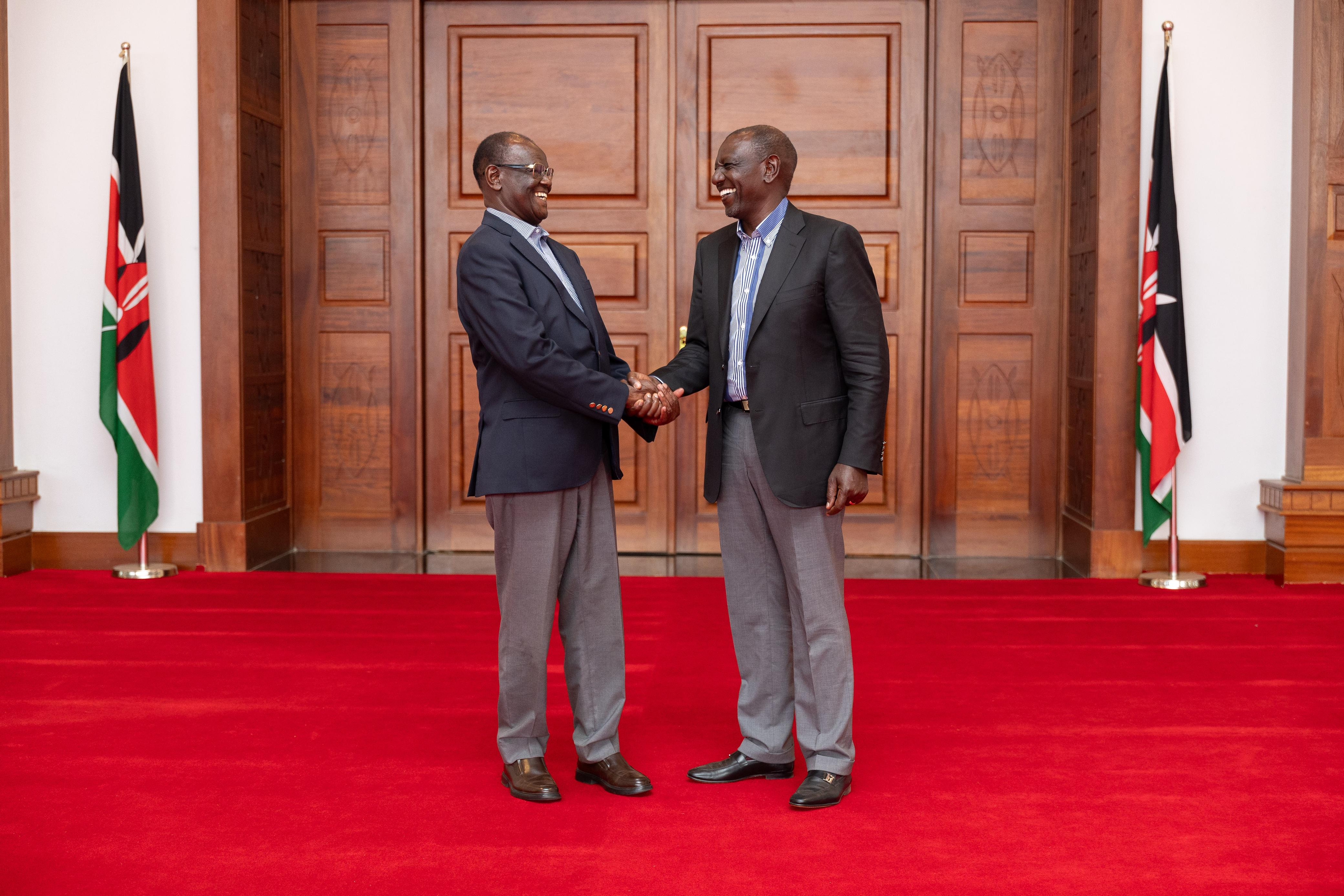 Ruto holds talks with ex-Meru Governor Kiraitu