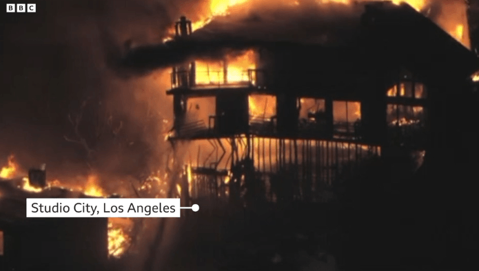 What's the latest on the Los Angeles wildfires, and what caused them?
