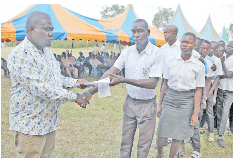 Over 570 learners in Rangwe receive fees support