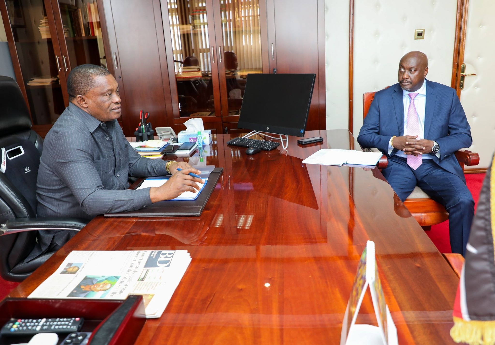 We're focused on service delivery, says CS Muturi
