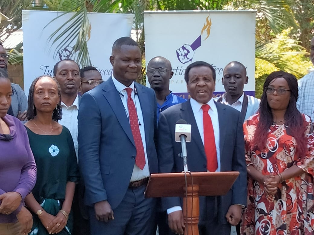 JFP unveils Reuben Kigame as deputy party leader