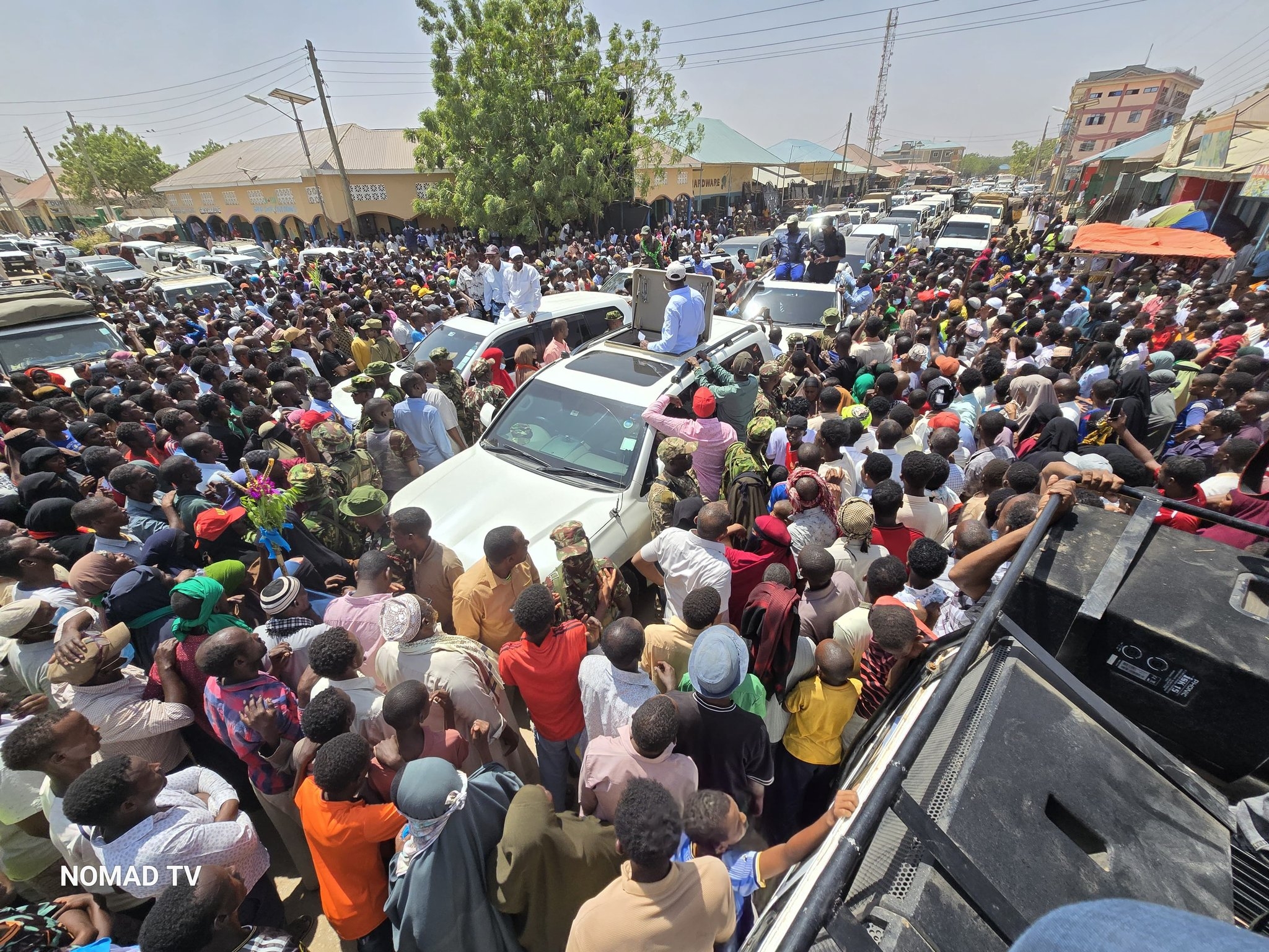 UDM,  UDA in show of might ahead of Ruto's North Eastern tour