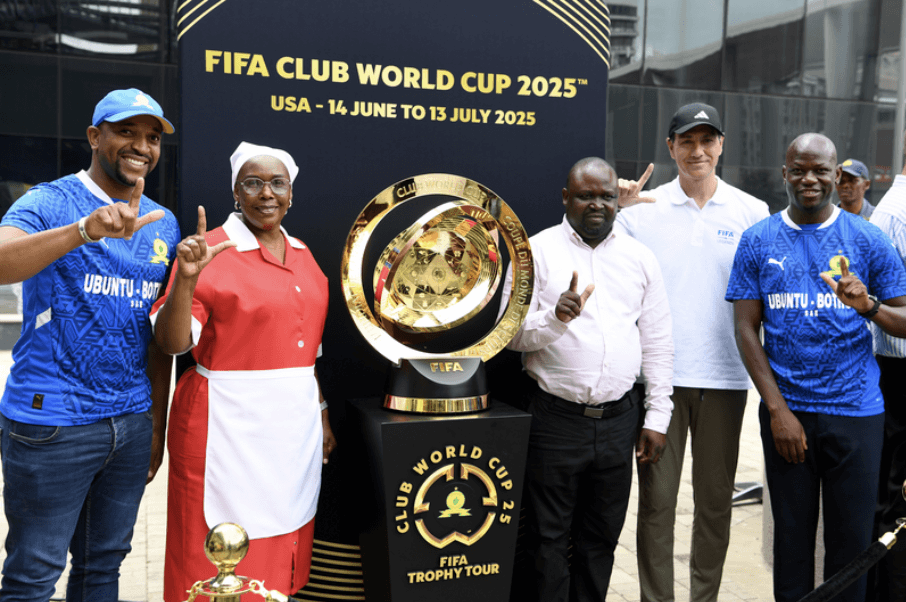 New Fifa Club World Cup trophy arrives in South Africa