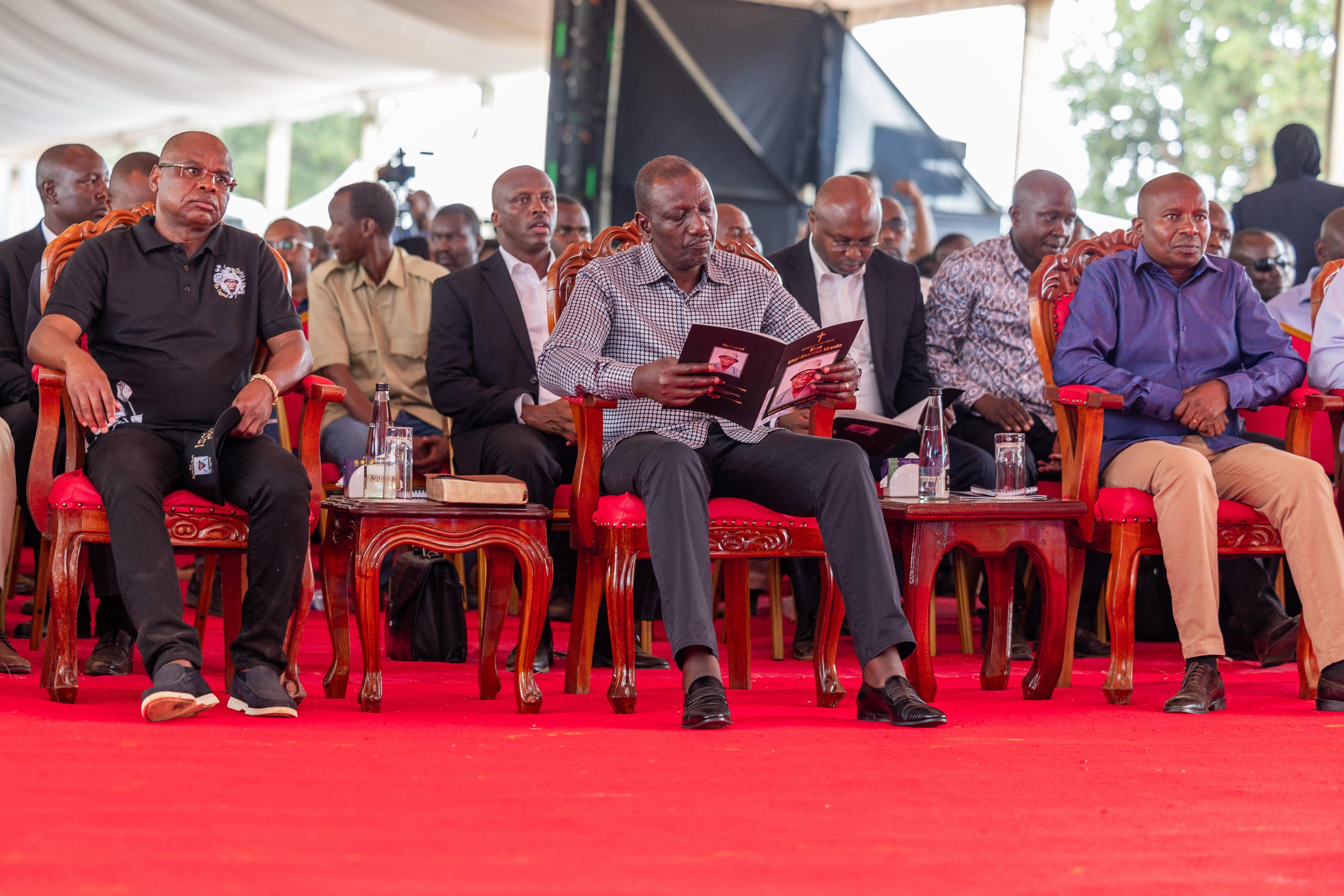 Ruto on Magarini mini-poll:  Broad-based government will field one candidate