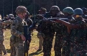 UK armed forces boost East Africa security with military drills
