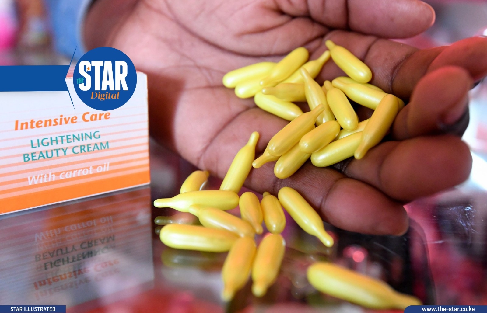 Popularity of skin-lightening products in Africa