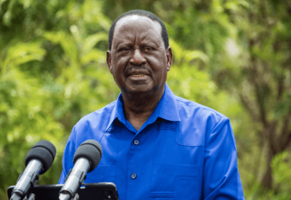 You are not alone!  Raila comforts Elachi