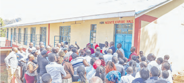 Kiharu projects to be named after former MPs, says Nyoro