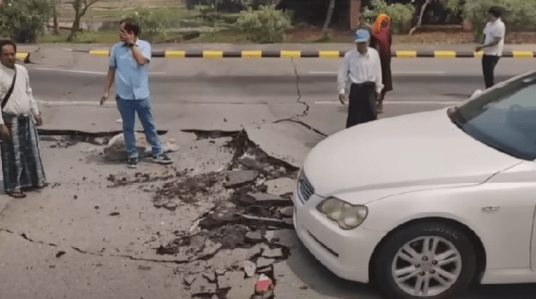 Huge quake adds to war-torn Myanmar's troubles