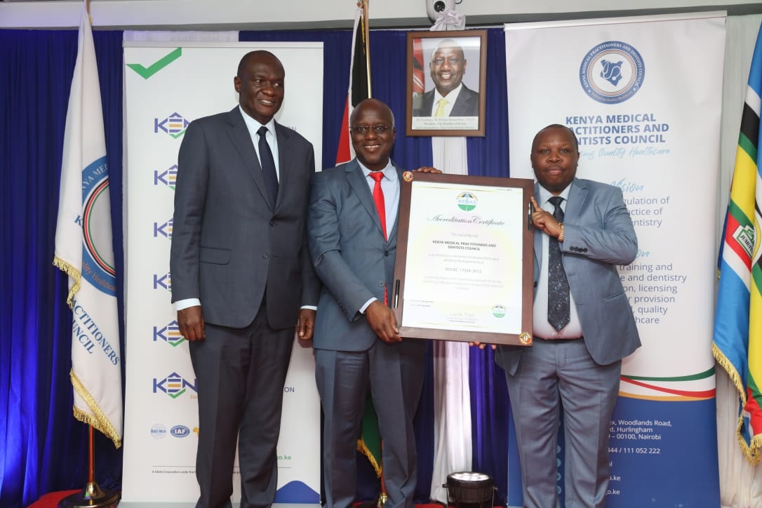 Kenyan health workers marketable after regulator accreditation