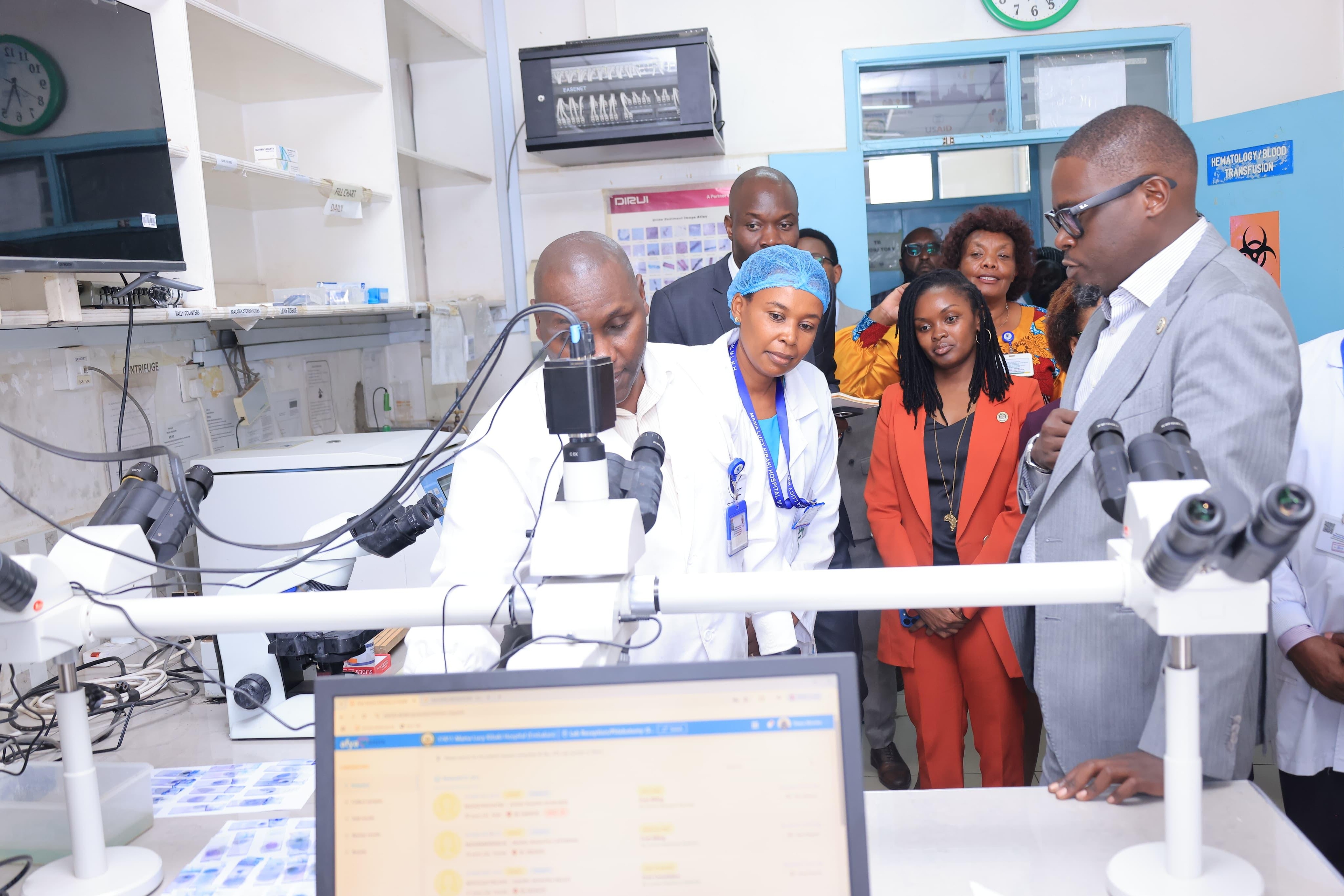 Sakaja inspects key upgrades at Mama Lucy Hospital