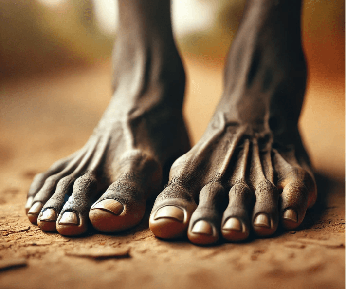 DR RICHARD AYAH: Toes, the short members with a big job