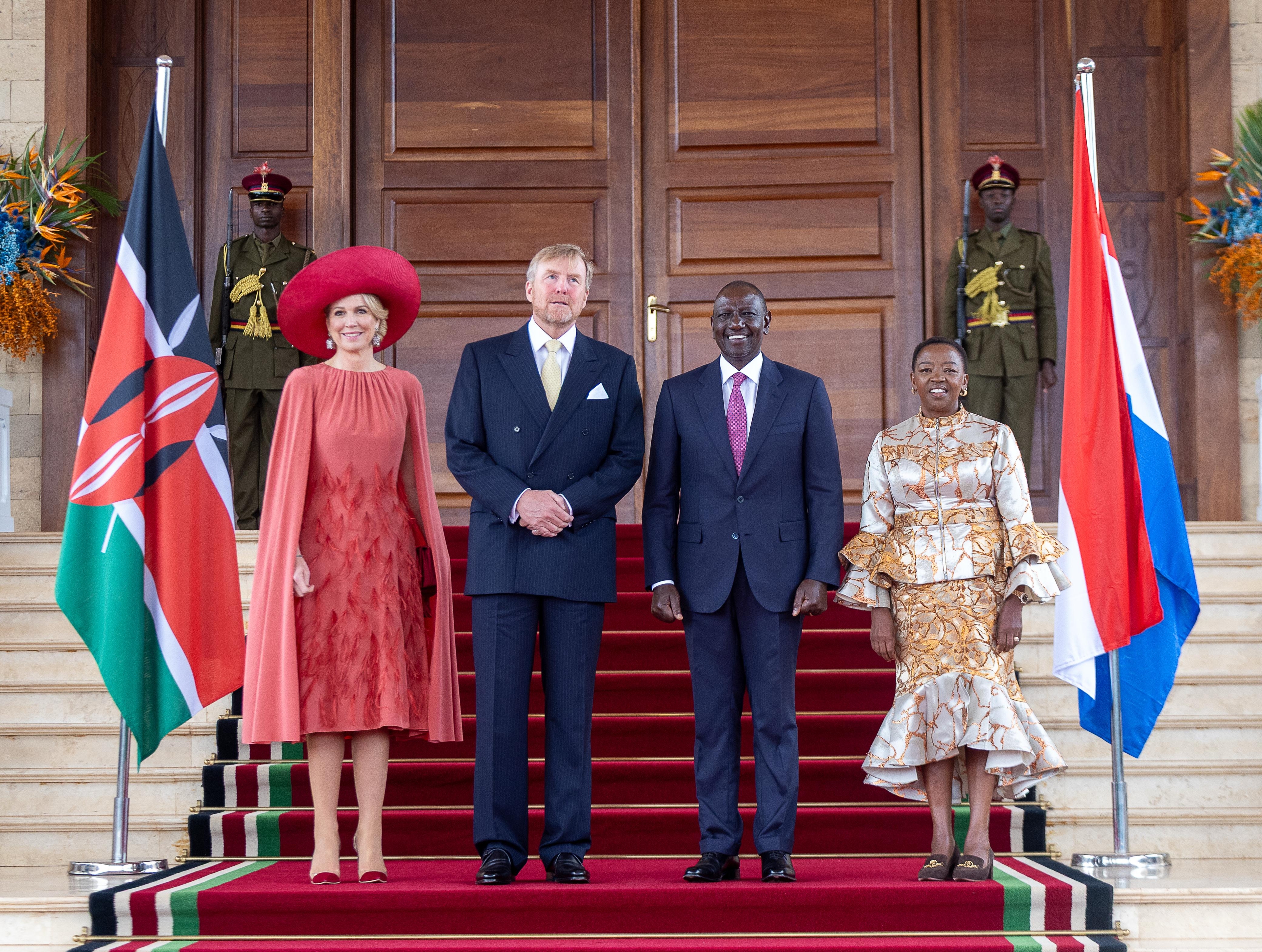 [PHOTOS] Royal affair: King Willem, Queen Maxima in Kenya for State visit