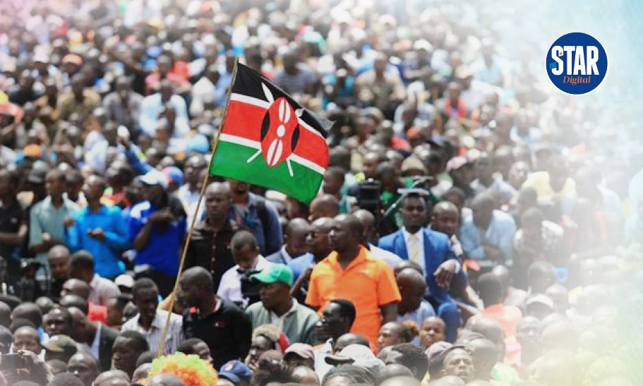 Total population in Kenya by gender