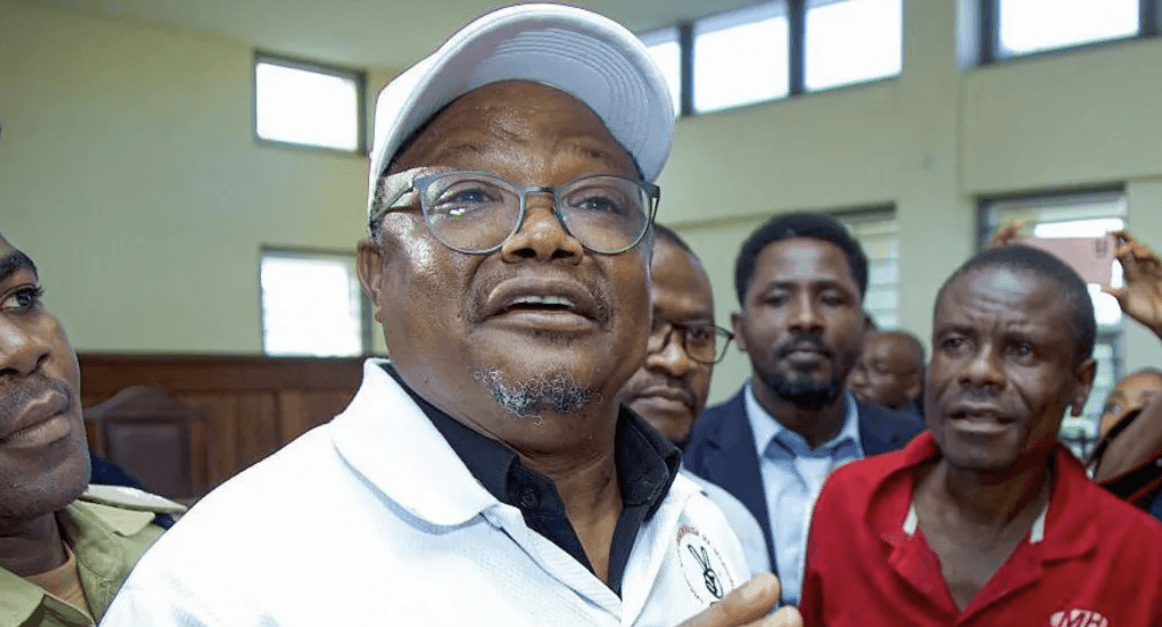 Tanzania's opposition leader charged with treason
