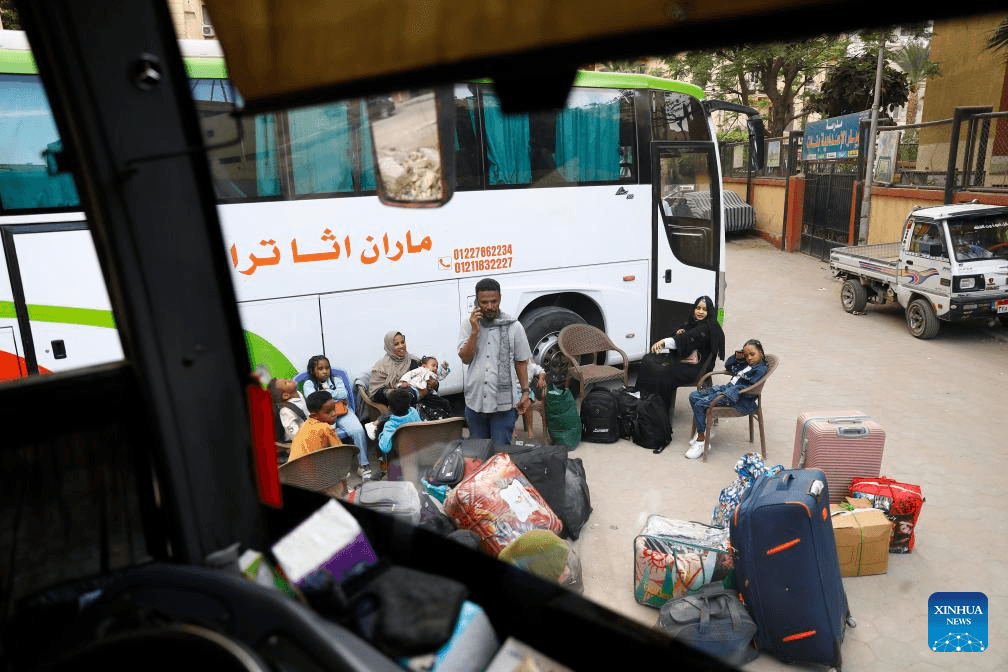 Sudanese refugees in Egypt embark on a return journey with hope for peace