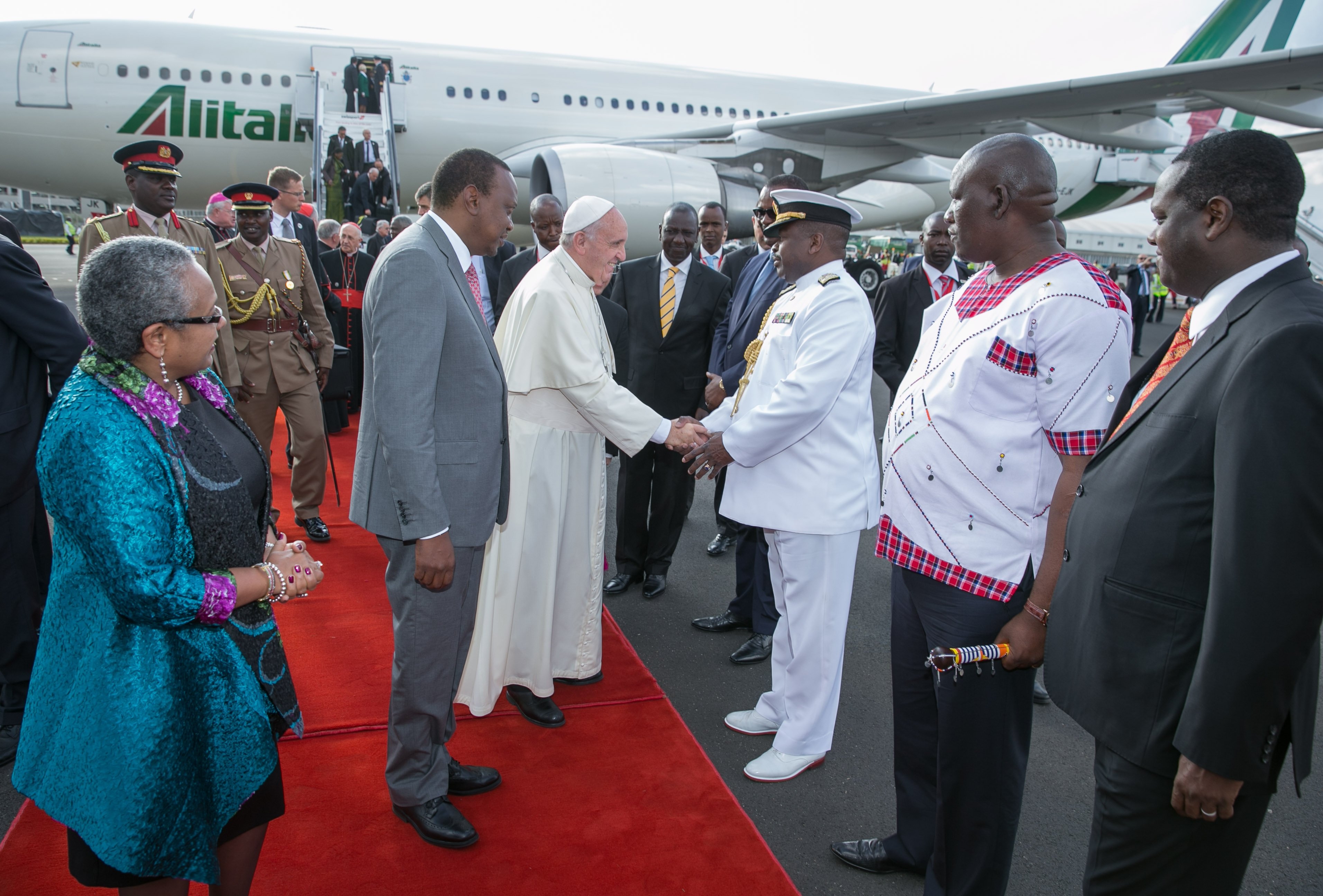 When Pope Francis visited Kenya in 2015
