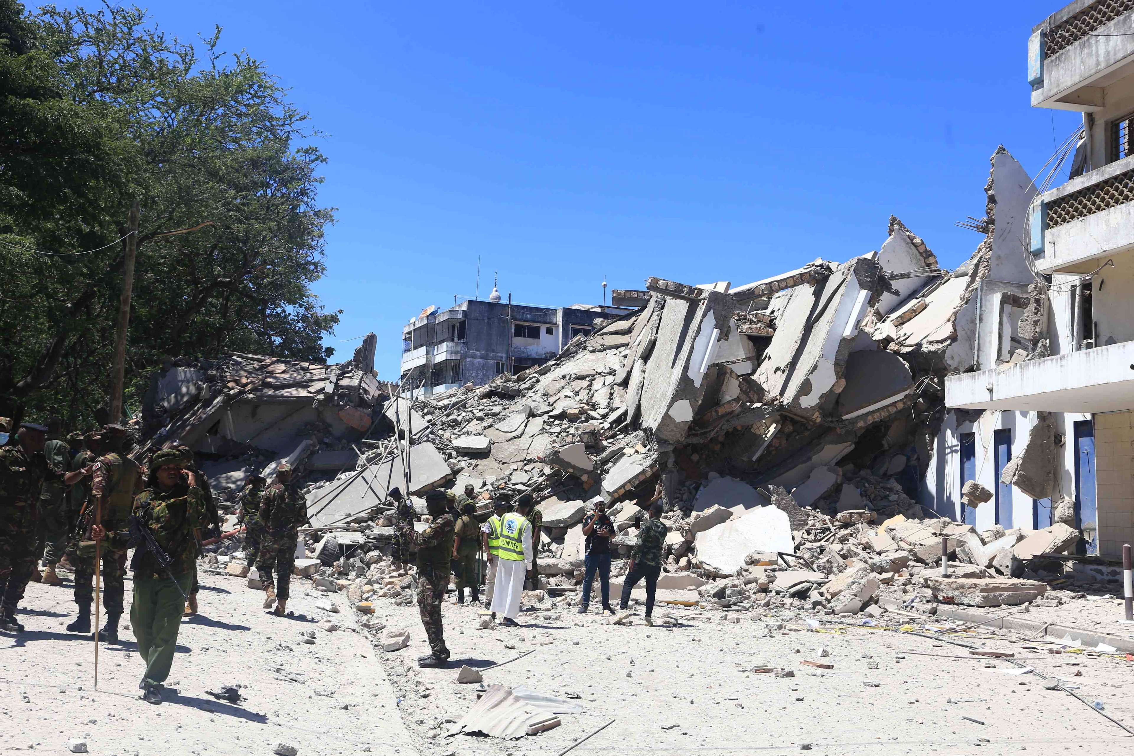 County to retrieve body of man who went into Mombasa building before collapse