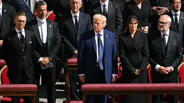 Pope's funeral: Trump in front row between staunch Ukraine supporters