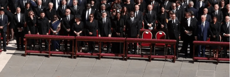 Zelensky and Trump meet before Pope's funeral