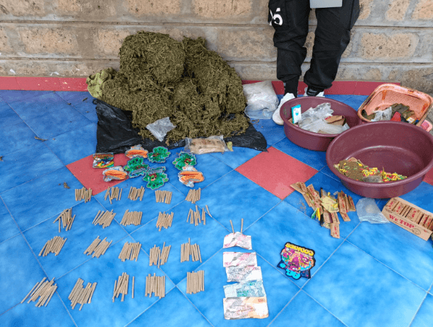 Nairobi: Police arrest two men, seize 40kgs of bhang