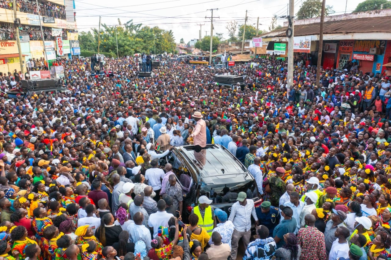 Gachagua, Kalonzo in trouble as Ruto charms Mt Kenya
