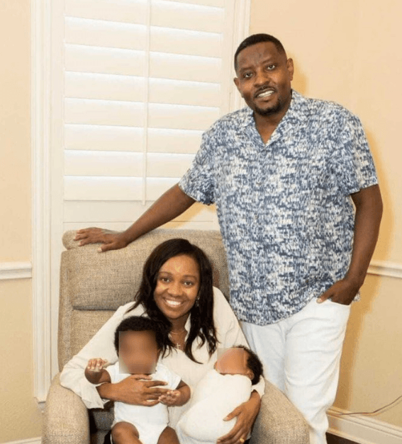 First photos of Governor Kihika’s newborn twins emerge