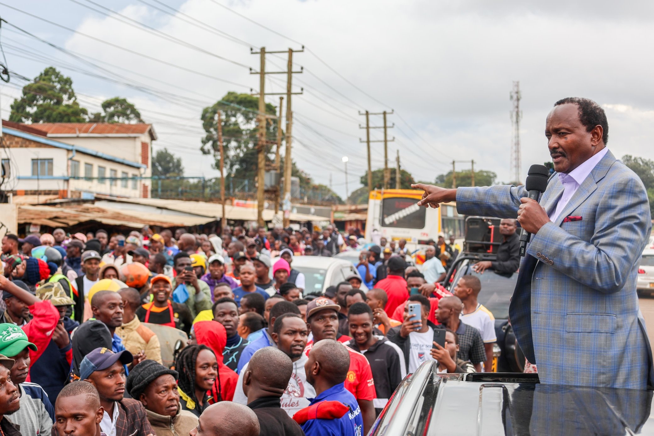 National shame! Kalonzo condemns attack on Gachagua