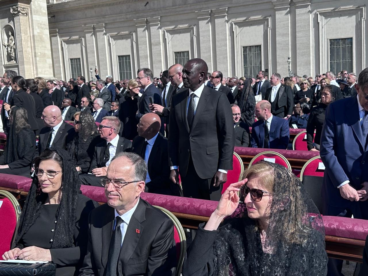 [PHOTOS] Ruto at Pope Francis' burial