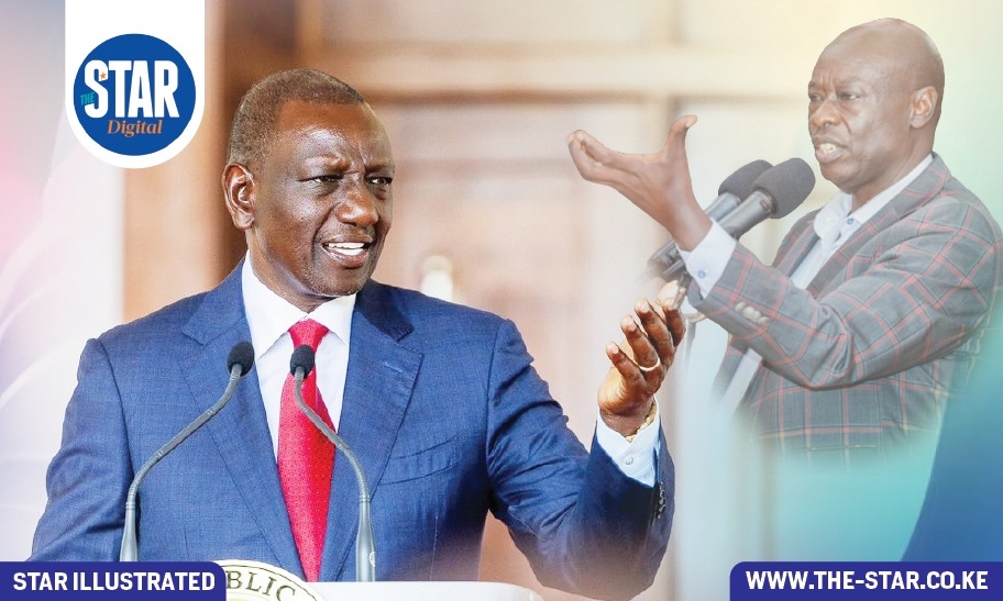 What President Ruto said about Rigathi Gachagua
