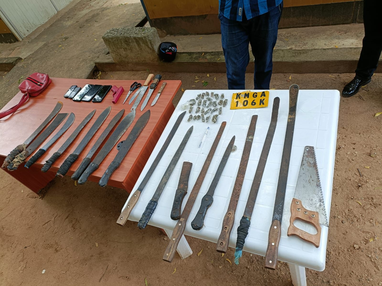 Nine suspects arrested in crackdown on Panga Boys gang