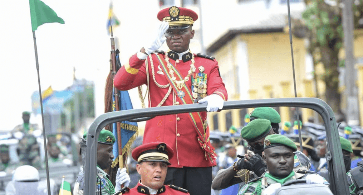 Gabon's coup leader eyes election victory