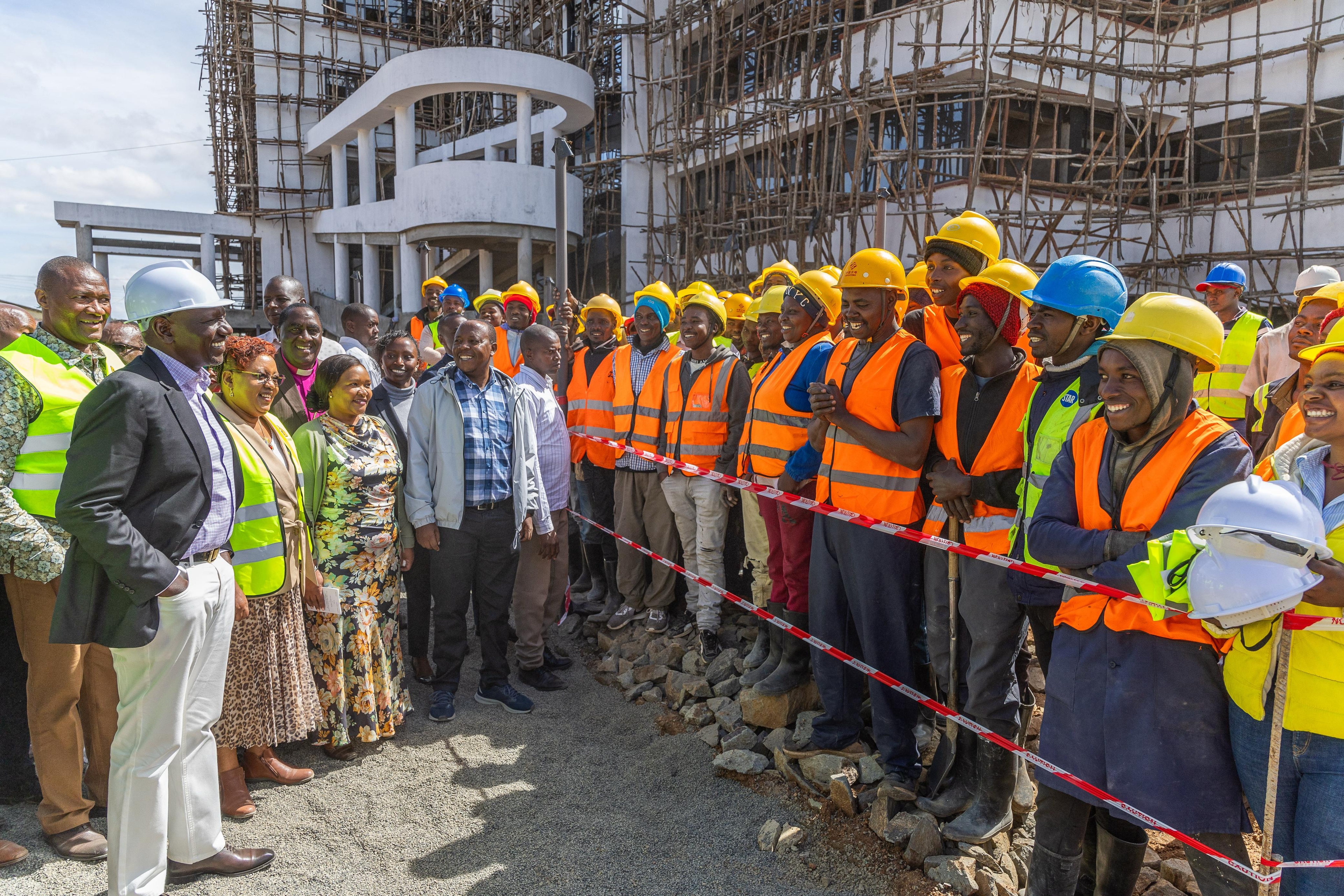Ruto offers to help complete stalled J.M Kariuki hospital in Nyandarua