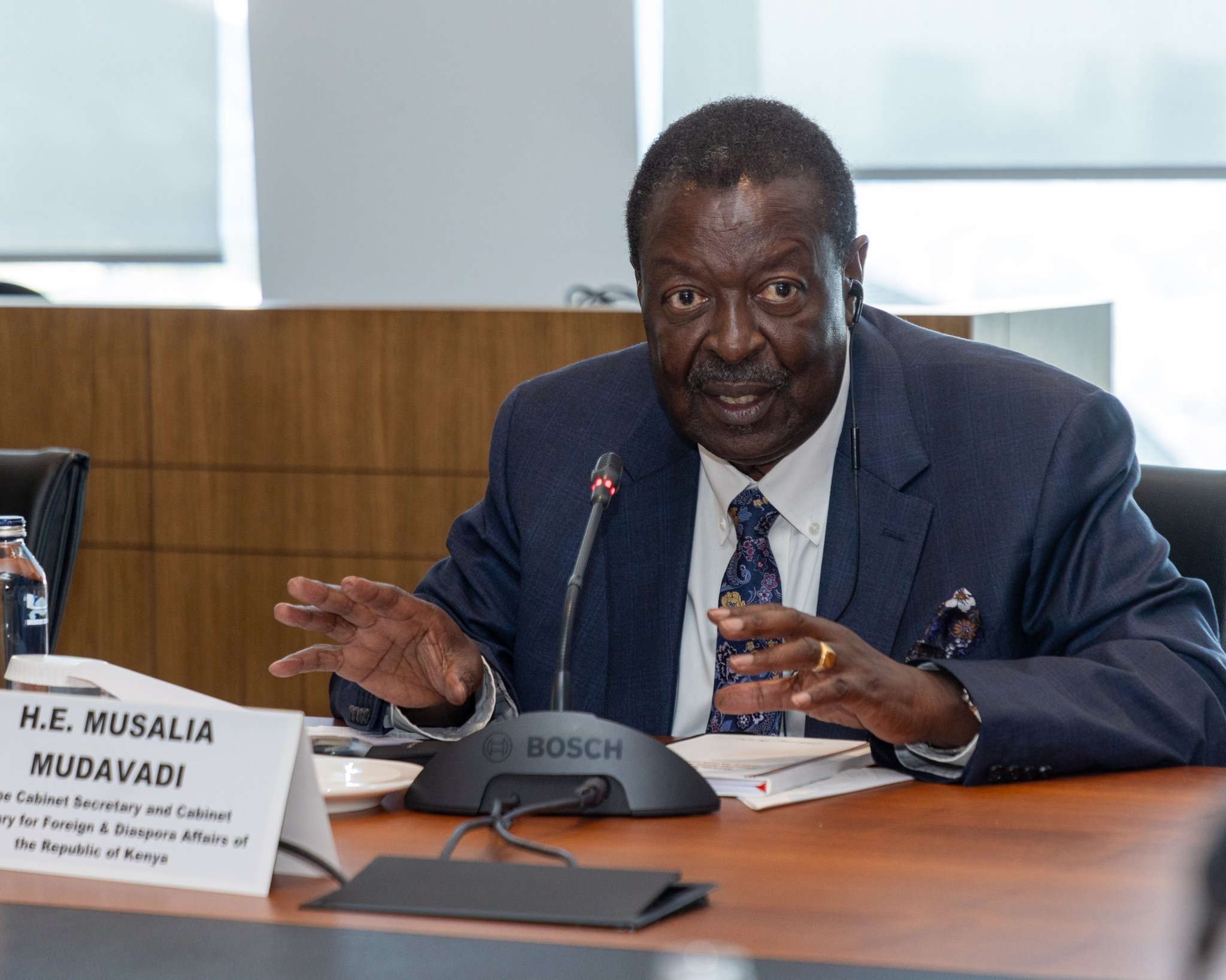 Mudavadi denies claims Kenya supports RSF
