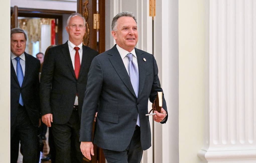 US presidential envoy says impressed by Moscow Kremlin