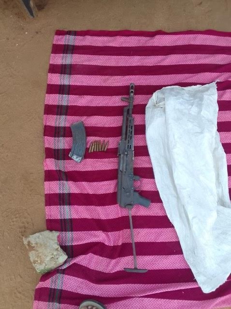 Robbery suspect arrested, AK47 rifle recovered