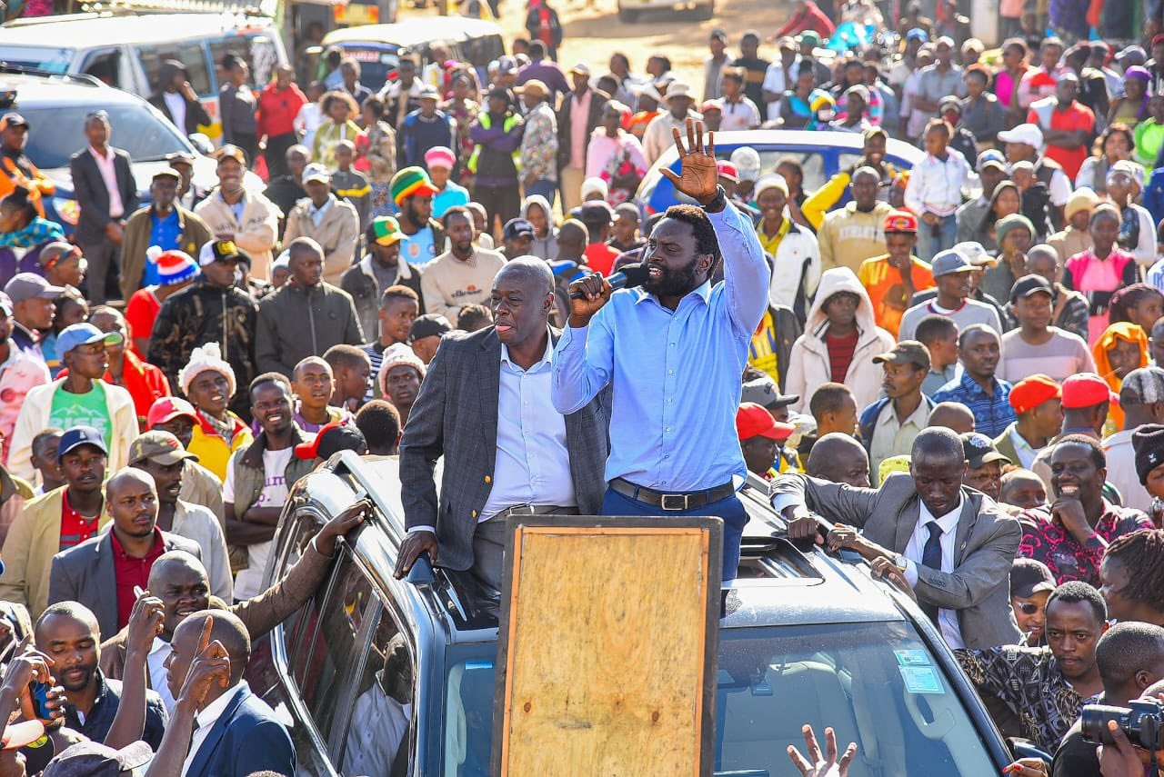 [PHOTOS] Gachagua warm reception in Nyandarua