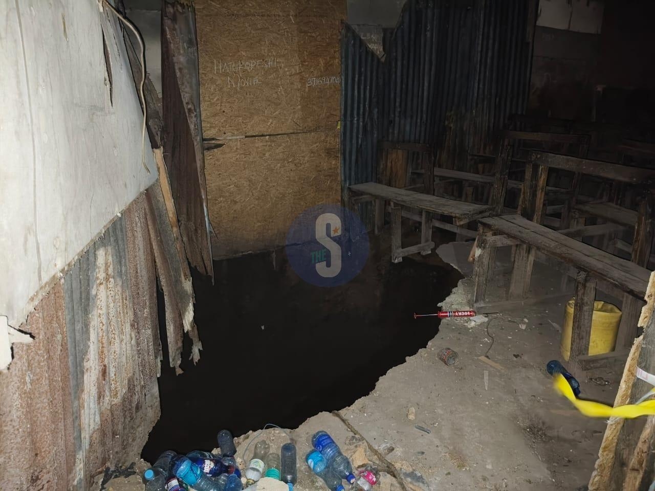 Four football fans feared dead as septic tank caves in