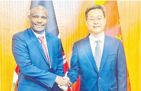SGR loan tops agenda as Mbadi leads team to China