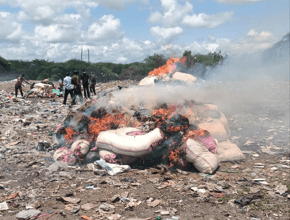 DCI destroys narcotics at Odda in Moyale