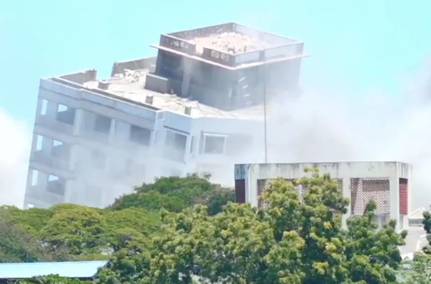 KDF bombs Mombasa building