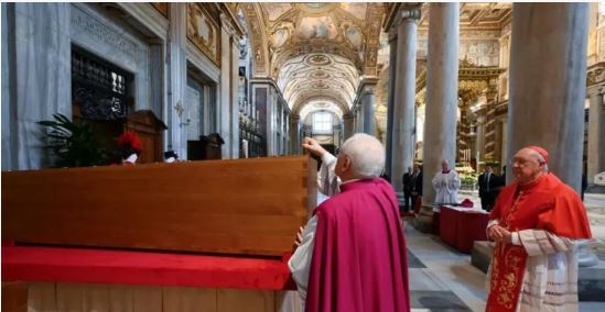 Pope Francis laid to rest